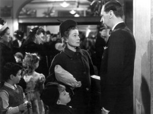 A shopping mother played by Thelma Ritter praises Macy's Santa in the 1947 "Miracle on 34th Street."