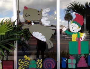 Windows at Beefy King, where Orlandoans have fortified themselves during Christmas shopping for more than 40 years.
